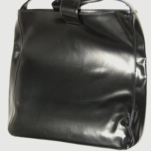 NWOT Lancome XL Black Shoulder Bag - Picture 6 of 11